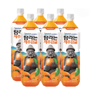 제주삼다수 탐라는 제주감귤 주스, 1.5L, 12개