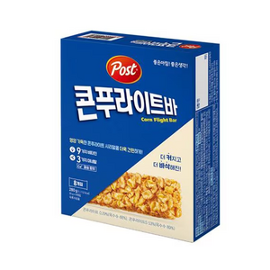 포스트 콘푸라이트바 8p, 280g, 3개