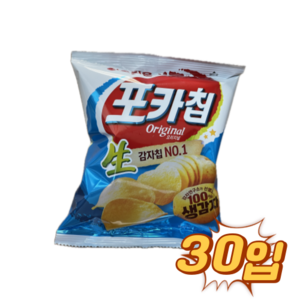 오리온 포카칩 오리지널, 30g, 30개