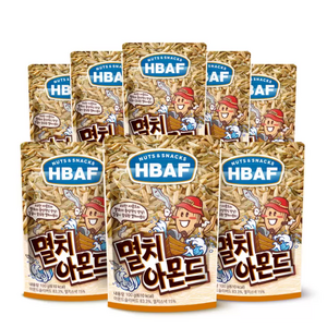 바프 멸치 아몬드 100g, 8개