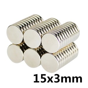 초강력 원형자석 15mm x 3T 네오디움, ND 15x3