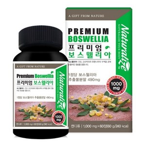 네추럴라이즈 프리미엄 보스웰리아 60g, 60정, 2개