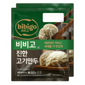 비비고 진한고기만두, 800g, 2개