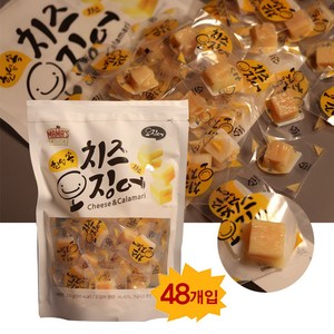 마마스초이스 한입쏙 치즈오징어 개별포장간식 200g, 4g, 50개