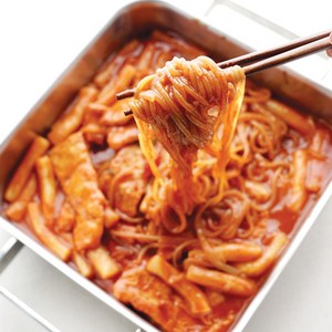 오천떡볶이 쫄볶이, 매운맛, 짧은떡, 1개