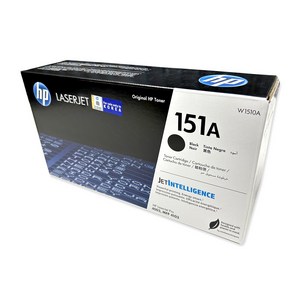 HP W1510A (정품) 검정 표준용량 토너, 1개