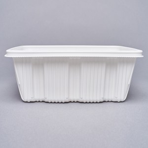 형제팩 업소용 사각찜용기 특대 3700ML, 25개, 1세트
