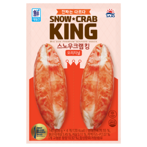 대림 (대림) 스노우크랩킹 오리지널, 140g, 10개