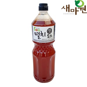 새마원 멜젓 멸치젓 소스 2kg 업소용 삼겹살 편육 목살 고기 소스, 1개