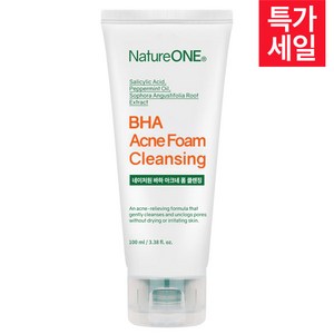 네이처원 1+1 바하 아크네 폼클렌징, 2개, 100ml