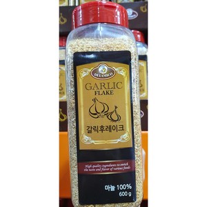 델라미코 갈릭후레이크 600g, 3개