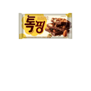 오리온 톡핑 아몬드 앤 그래놀라 초콜릿, 43g, 30개