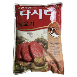 다시다 CJ제일제당 쇠고기, 2kg, 1개