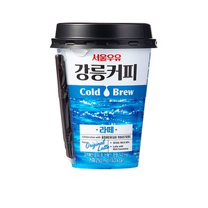 서울우유 강릉커피 라떼 250ml, 20개