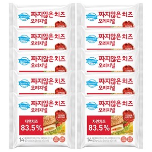 [동원] 덴마크 짜지않은 치즈 오리지널, 252g, 10개