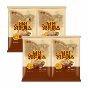 아워홈 남산 왕돈까스 680g 4개 (소스포함)