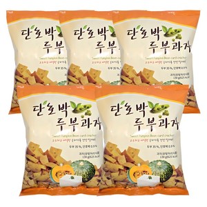 단호박 두부과자, 130g, 5개