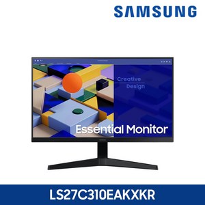 삼성전자 68.6cm IPS패널 LED모니터, LS27C310EAKXKR