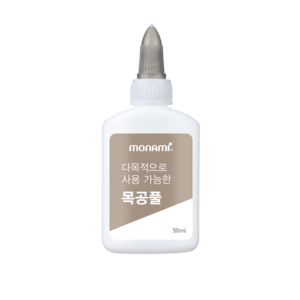 모나미 다목적으로 사용 가능한 목공풀, 50ml, 12개