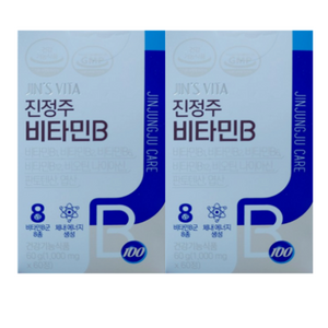 **정품**진정주 비타민B(1 000mg x 60정), 60정, 2개, 60정