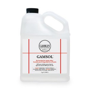 [갬블린] 갬솔 GAMSOL OMS 미네랄스피릿 유화용, 3760ml, 1개