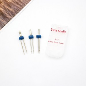 위드쏘잉 가정용 쌍침바늘 3종세트 - 2mm 3mm 4mm, 1개