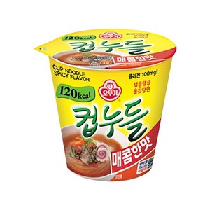 오뚜기 컵누들 매콤한맛 37.8g, 15개