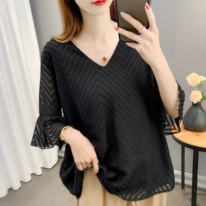 여자 여름 루즈핏 편안한 블라우스 Women's Blouse