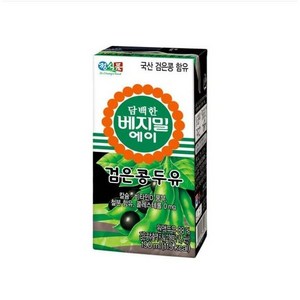 [메가마트]정식품 베지밀 에이 검은콩 두유(팩) 190ml*16, 190ml, 16개