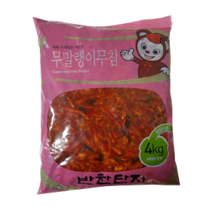 반찬단지 무말랭이무침, 4kg, 1개