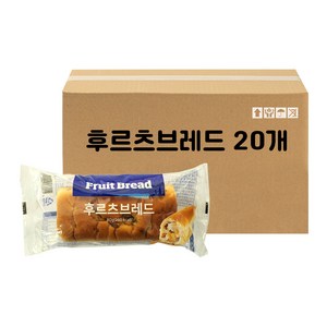 후르츠브레드 80g 천원빵 키다리빵, 20개