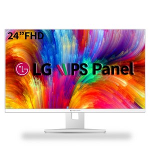 메가자이언트 IPS 24인치 모니터 스피커 내장형 FHD 100Hz 가정용 사무용 KFM2400FH75, 54cm