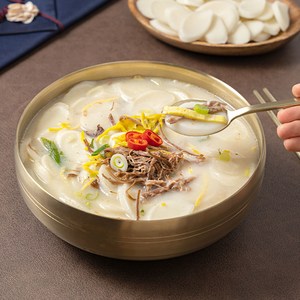 뚝심밥상 한우사골 곰탕 떡국, 600g, 1개