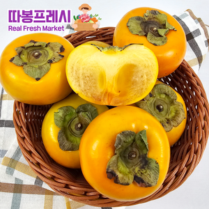 따봉프레시 프리미엄 3차선별 고당도 황제 단감, 1박스, 5kg