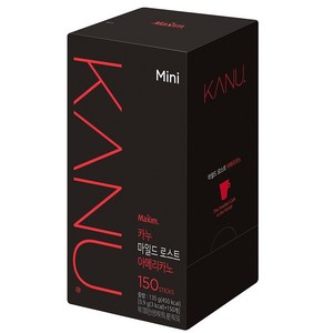 카누 콜롬비아 블렌드 마일드 로스트 아메리카노 원두커피믹스, 900mg, 150개입, 6개