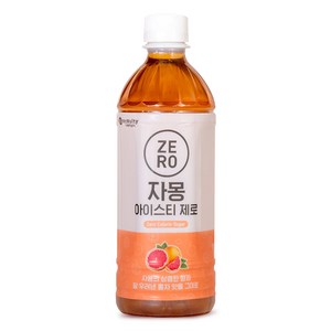 맥널티커피 제로 자몽 아이스티, 500ml, 24개