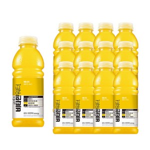 글라소 비타민워터 에너지, 500ml, 12개