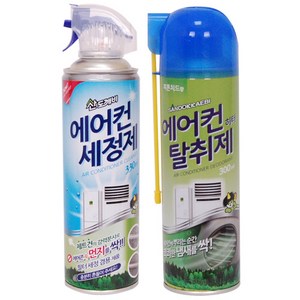 산도깨비 에어컨 청소 세트 [세정제+탈취제]세트, 330ml, 3세트