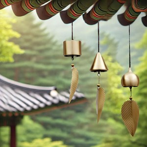 [금전운터진다]애니윙 돈들어오는 삼재막이 개업선물 문종 현관종, 물방울형