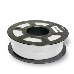 우리잉크 3D 펜 3D프린터 PLA 필라멘트 1Kg 릴 1.75mm, 흰색 WHITE