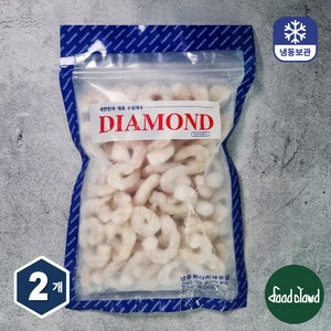 DIAMOND 생새우살 (냉동) 500g(71~90), 2개, 500g