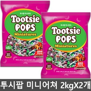 투시팝 미니어쳐 2kgX2개 (800개입), 2kg, 2개