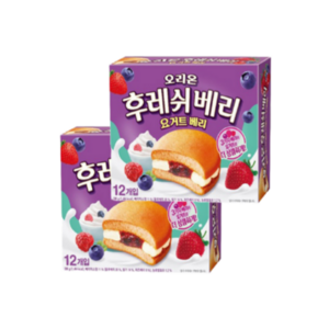 [지노앤코]오리온 후레쉬베리 요거트베리, 336g, 2개