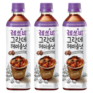 레쓰비 그란데 헤이즐넛, 500ml, 36개