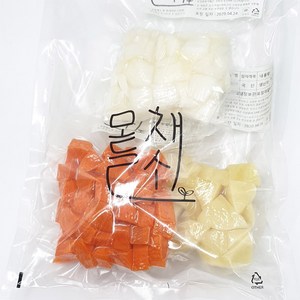 모들채소 카레 짜장용 간편채소모음, 1세트, 다이스SET 1, 150g