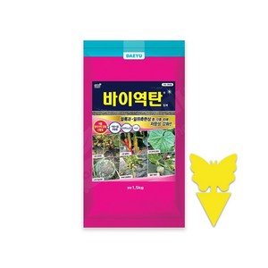 대유 바이역탄 입제 1.5kg 기능성 토양살균제 식물 바이러스 피해 예방 비료, 1개