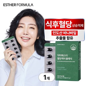 닥터에스더 혈당케어 클래식 바나바잎 추출물, 30정, 1개