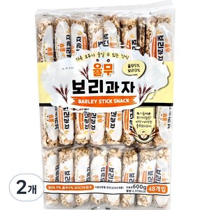 율무로 만든 고소한 율무 보리과자 48p, 600g, 2개