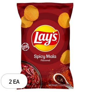레이즈 스파이시 마라맛 감자칩, 170g, 2개
