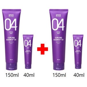 아모스 컬링에센스 2X 150ml 2개 + 휴대용 40ml 2개, 380ml, 1세트